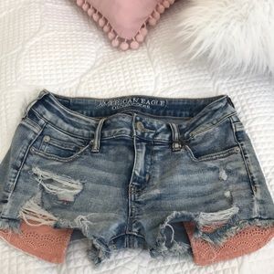 NWOT American eagle shortie shorts